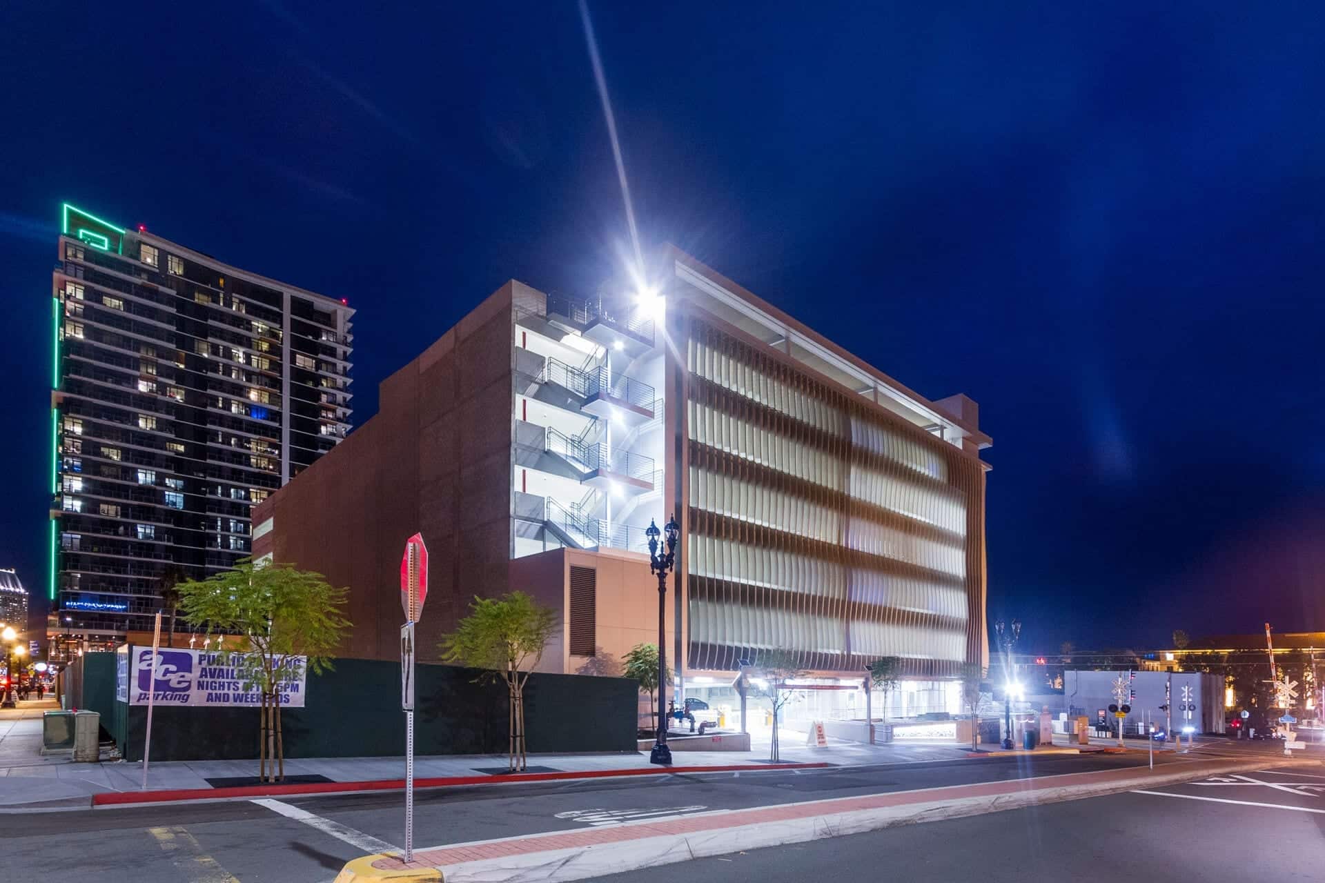 Cedar Kettner Parking Structure in San Diego, California.