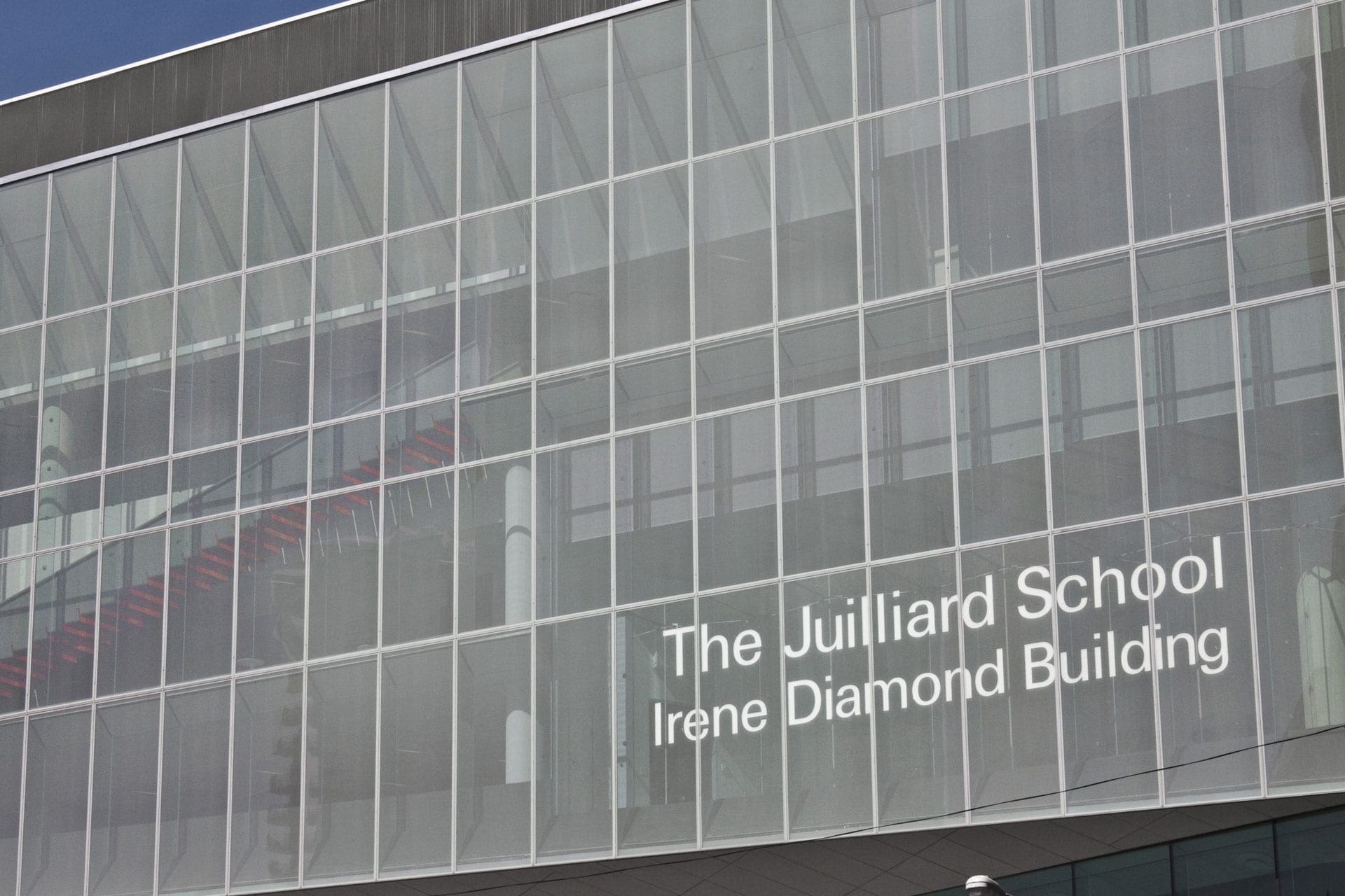 Juilliard Staircase designed by Diller Scofidio + Renfro.