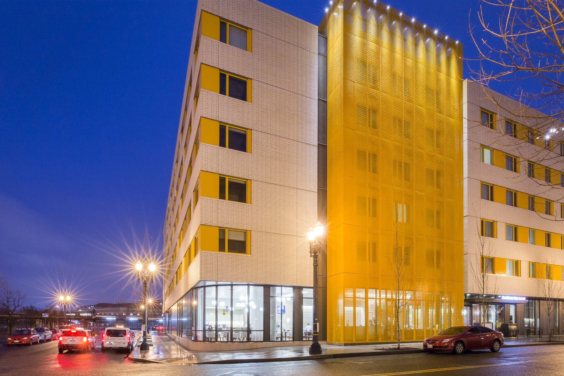 Pearl District Residence Inn Marriott in Portland, Oregon.