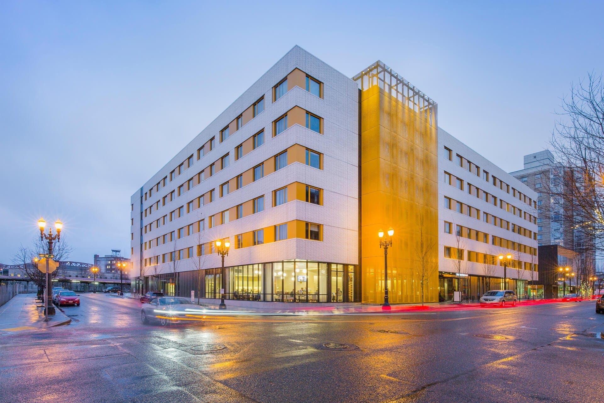 Pearl District Residence Inn Marriott in Portland, Oregon.