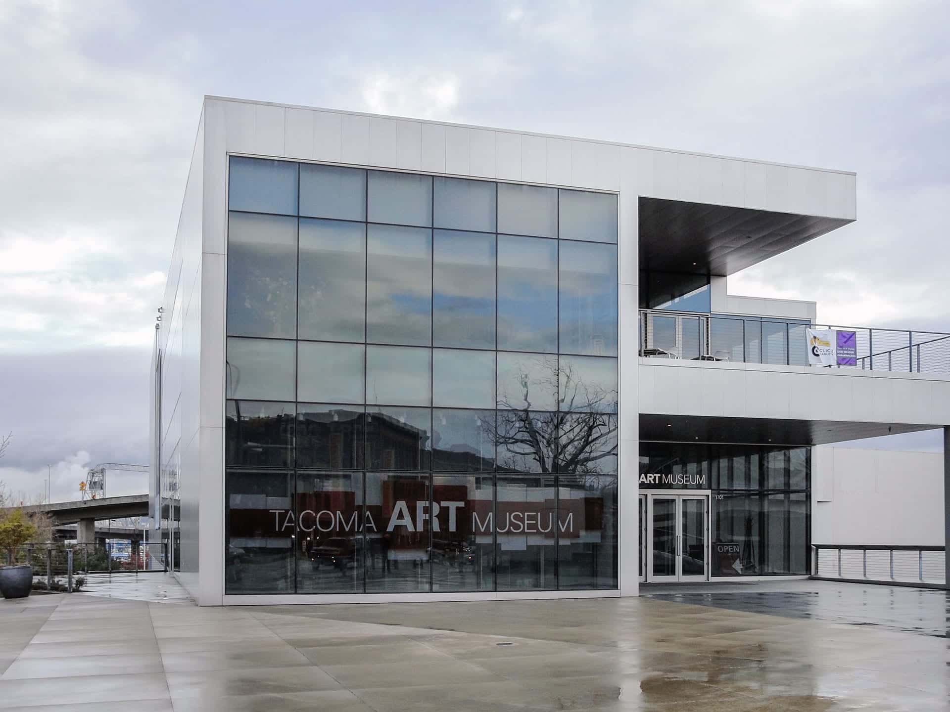 The Tacoma Art Museum in downtown Tacoma, Washington.