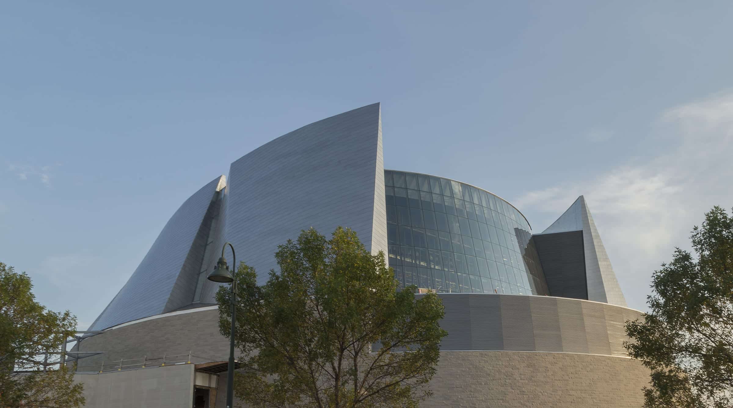 Final facade for the Church of the Resurrection in Leawood, KS.