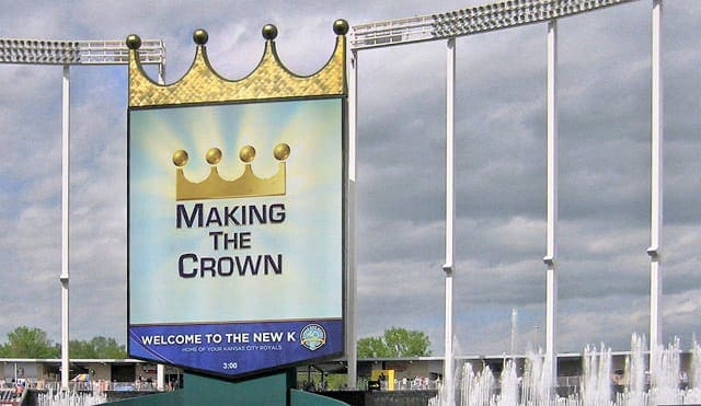 Westminster Promotional Video on Kauffman Stadium Scoreboard