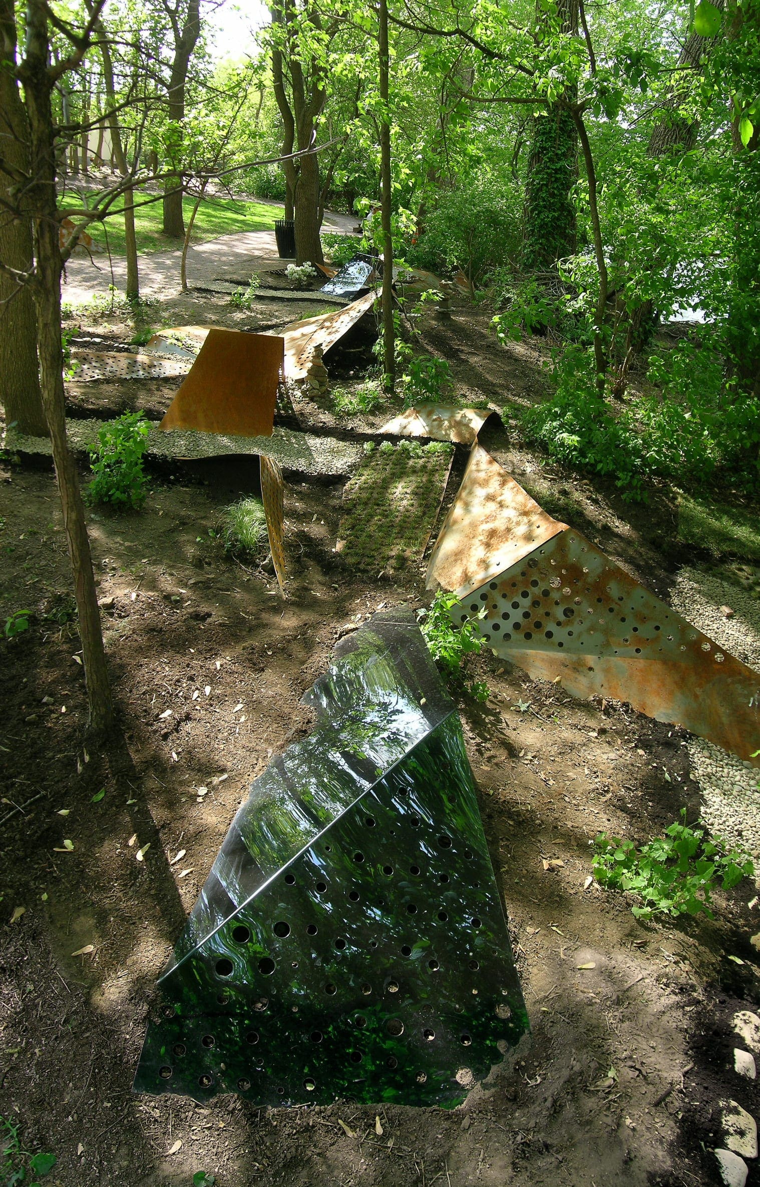 Installation at the Indianapolis Art Center.