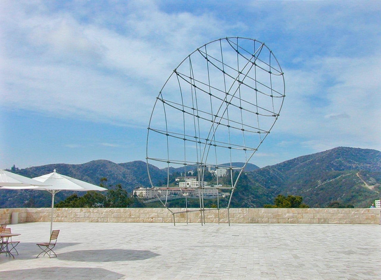 Martin Puryear, Los Angeles, California; Getty Museum of Art Stainless steel, bronze; 45' x 30' x 12' 1999.