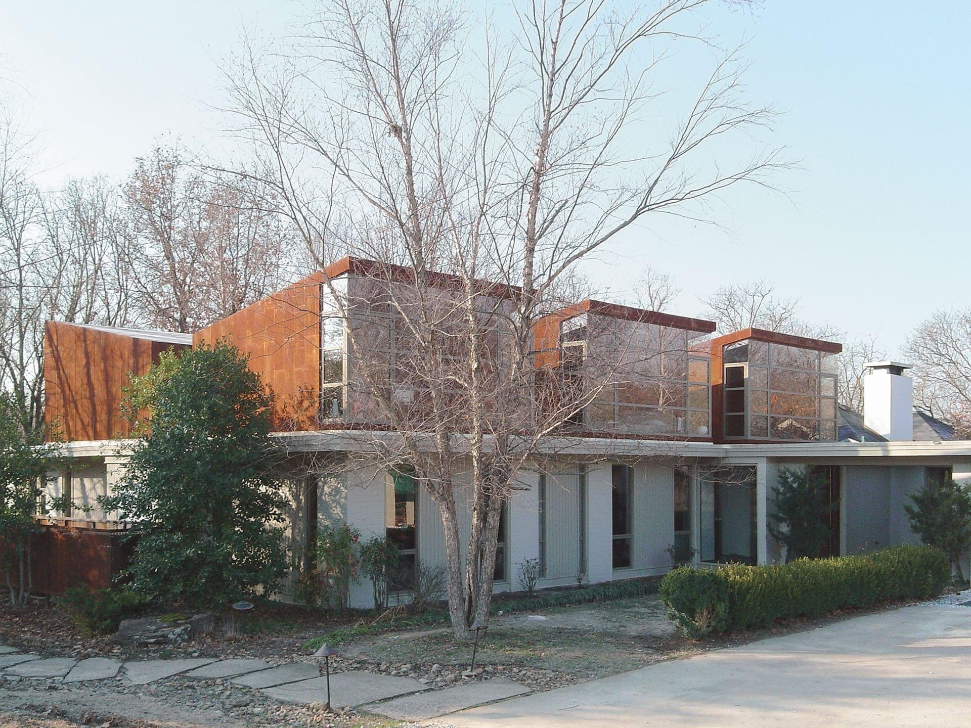 Arkansas House designed by Marlon Blackwell.