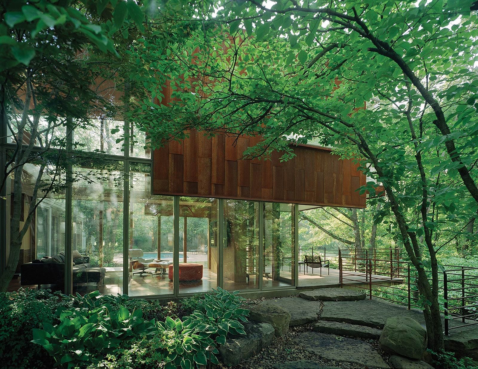 Arkansas House designed by Marlon Blackwell.