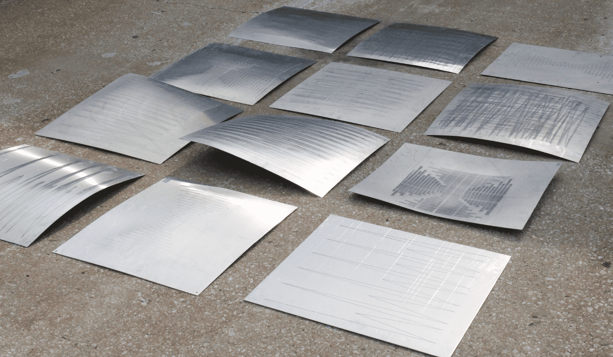 Point to Point Path Theory test panels and the various curves achieved,